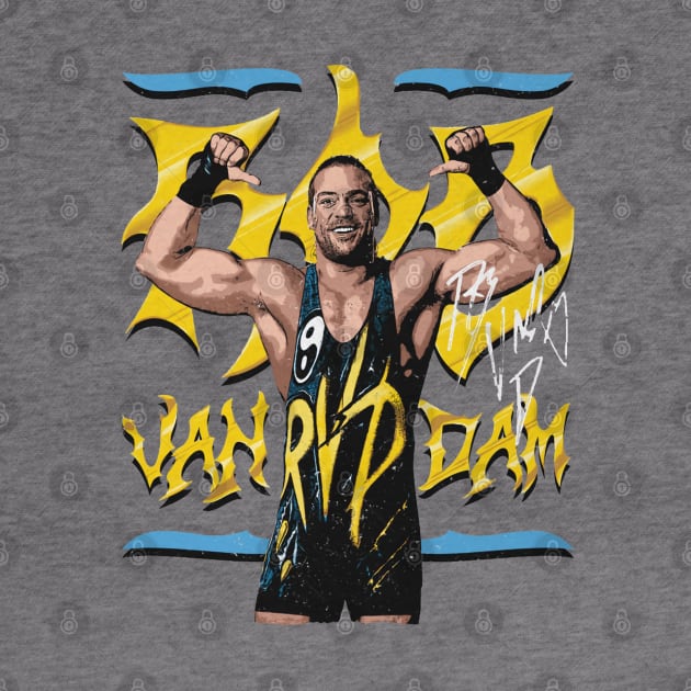 Rob Van Dam Pose by MunMun_Design